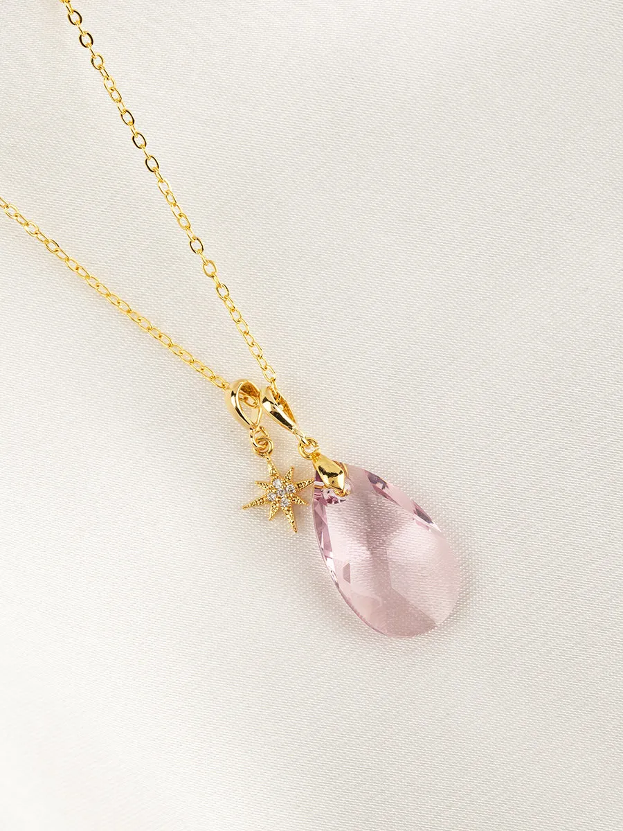 Olivia Necklace Set | Light Amethyst
