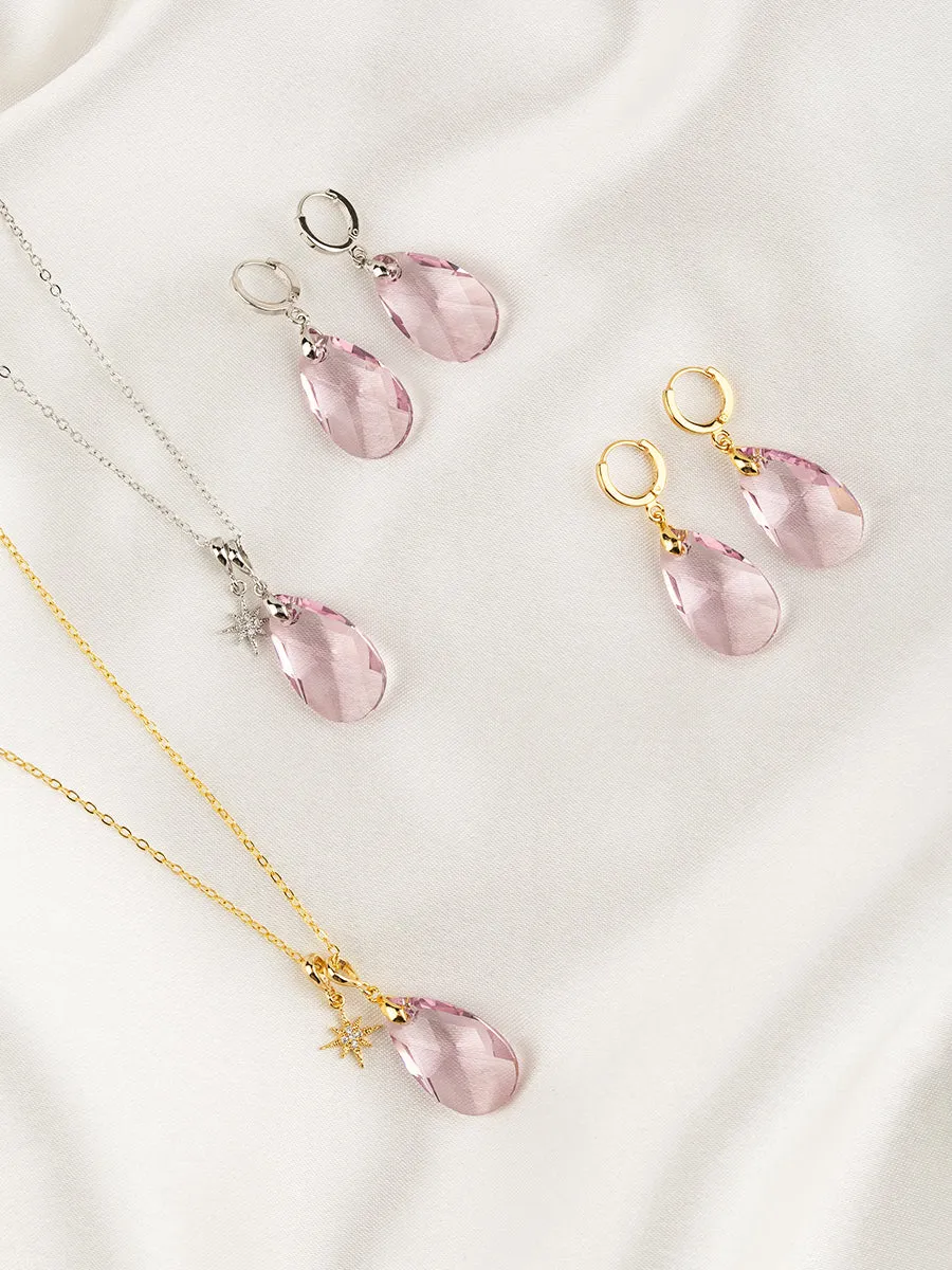 Olivia Necklace Set | Light Amethyst