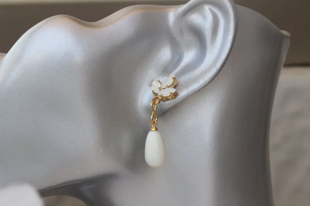 OPAL BRIDAL EARRINGS