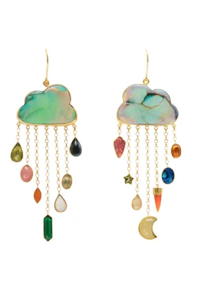 Opal Cloud Earrings