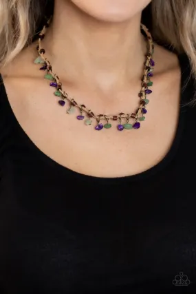 Open Door Jewelry - Canyon Voyage - Multi Necklace - Paparazzi Accessories