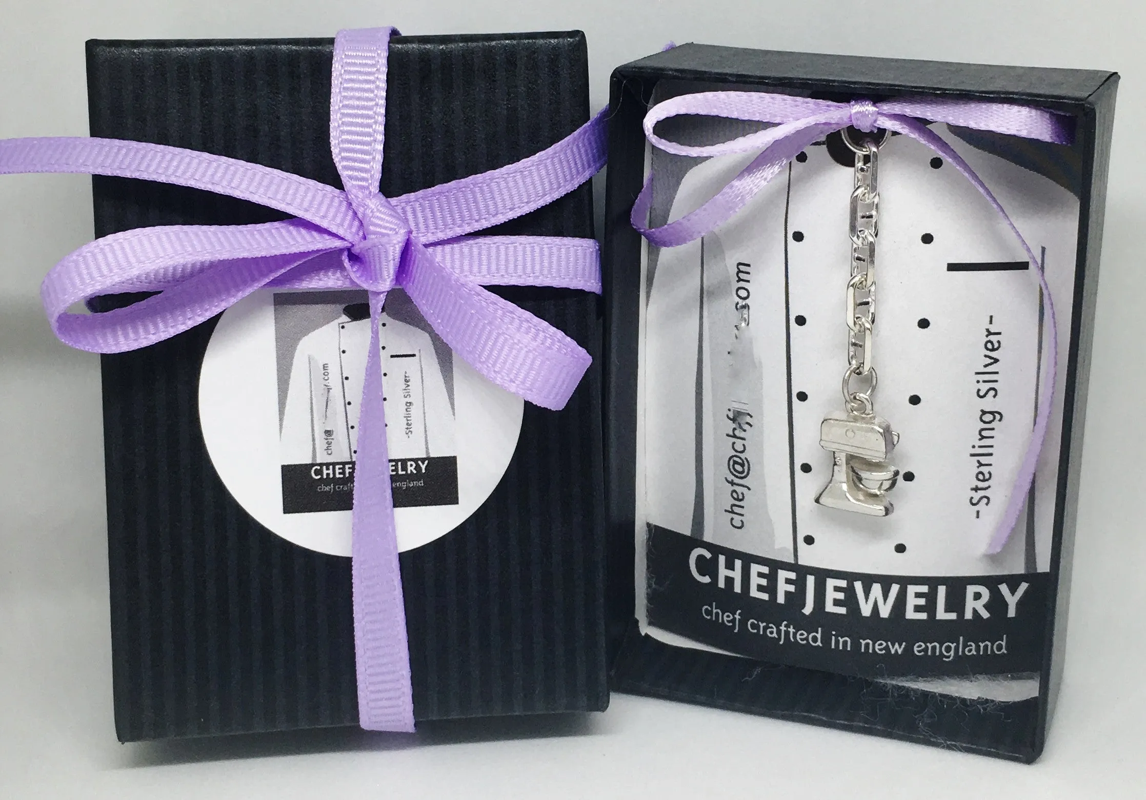 Pastry Chef Charm Bracelet in Sterling Silver