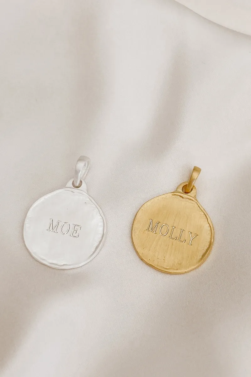 Petite Signature Pet Pendant -  Sterling Silver