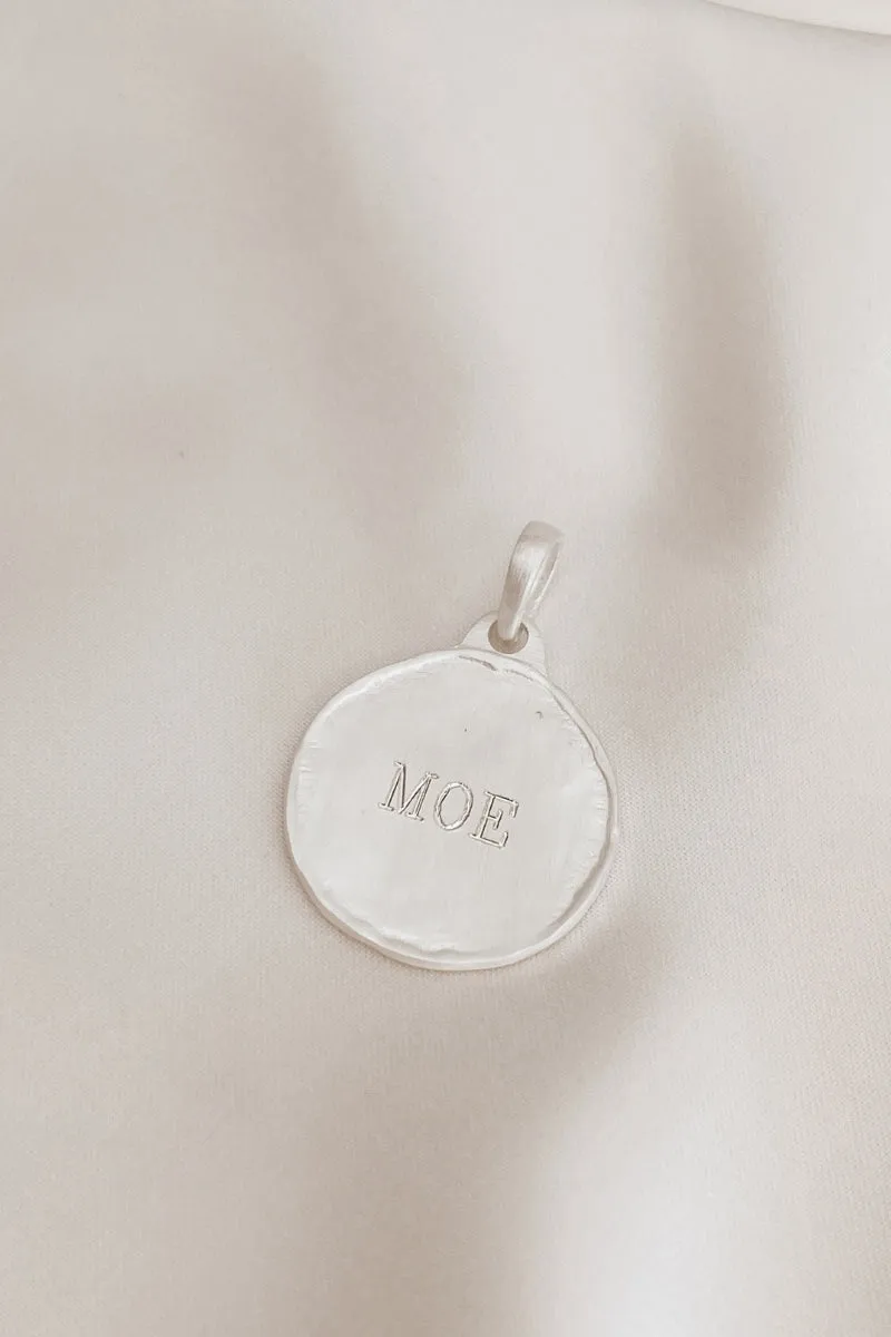 Petite Signature Pet Pendant -  Sterling Silver
