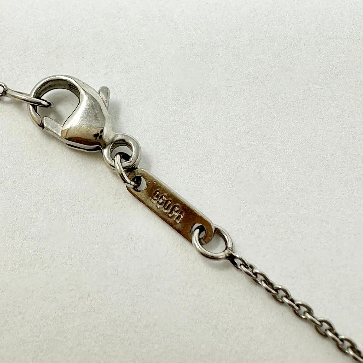 Platinum Diamond by the Yard Necklace