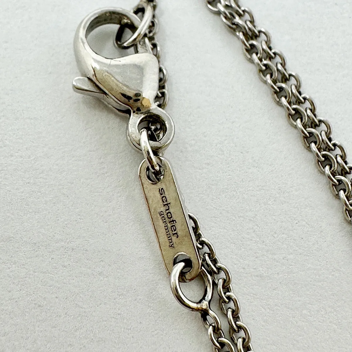 Platinum Diamond by the Yard Necklace