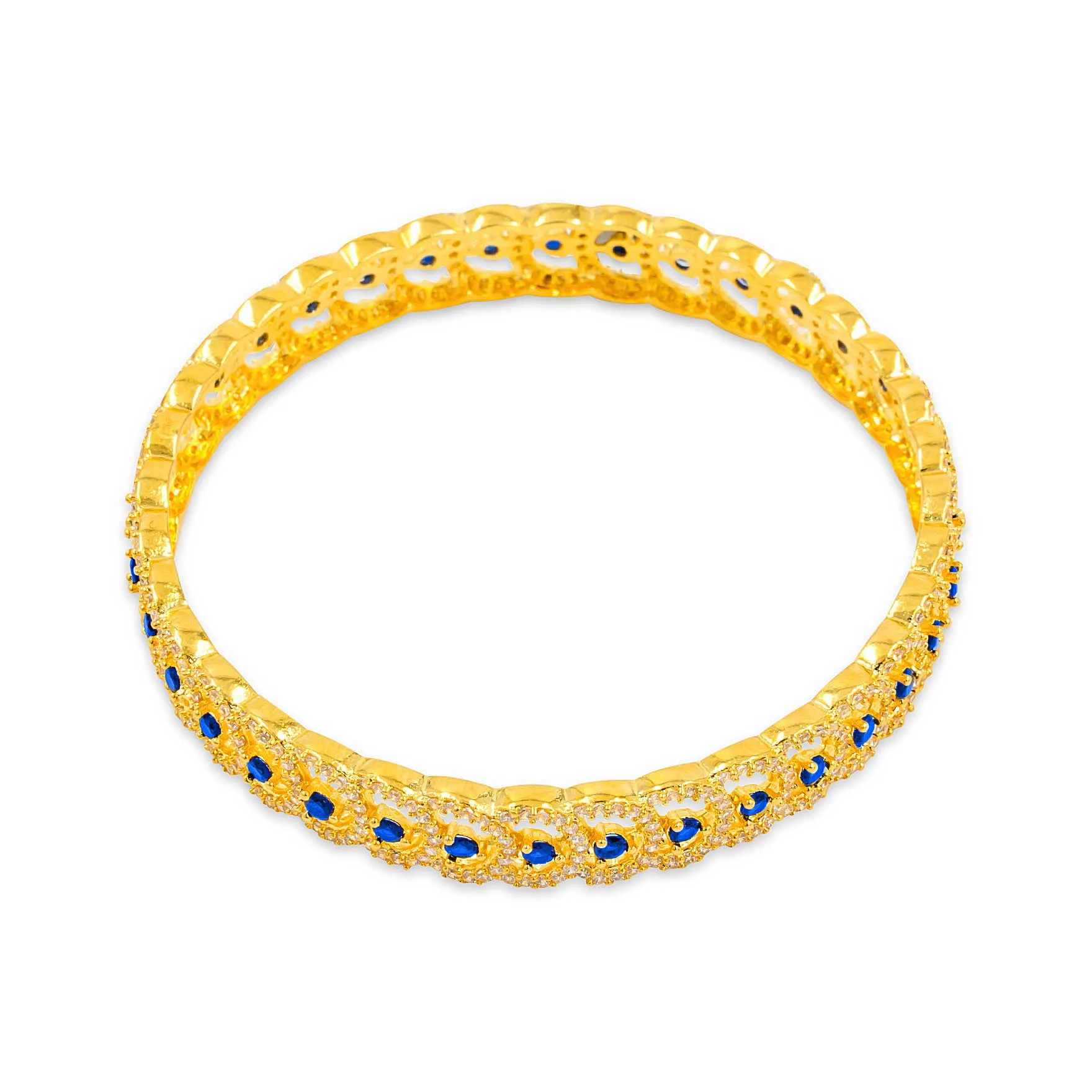 Premium Stone Bangle PMSB32WBL-006