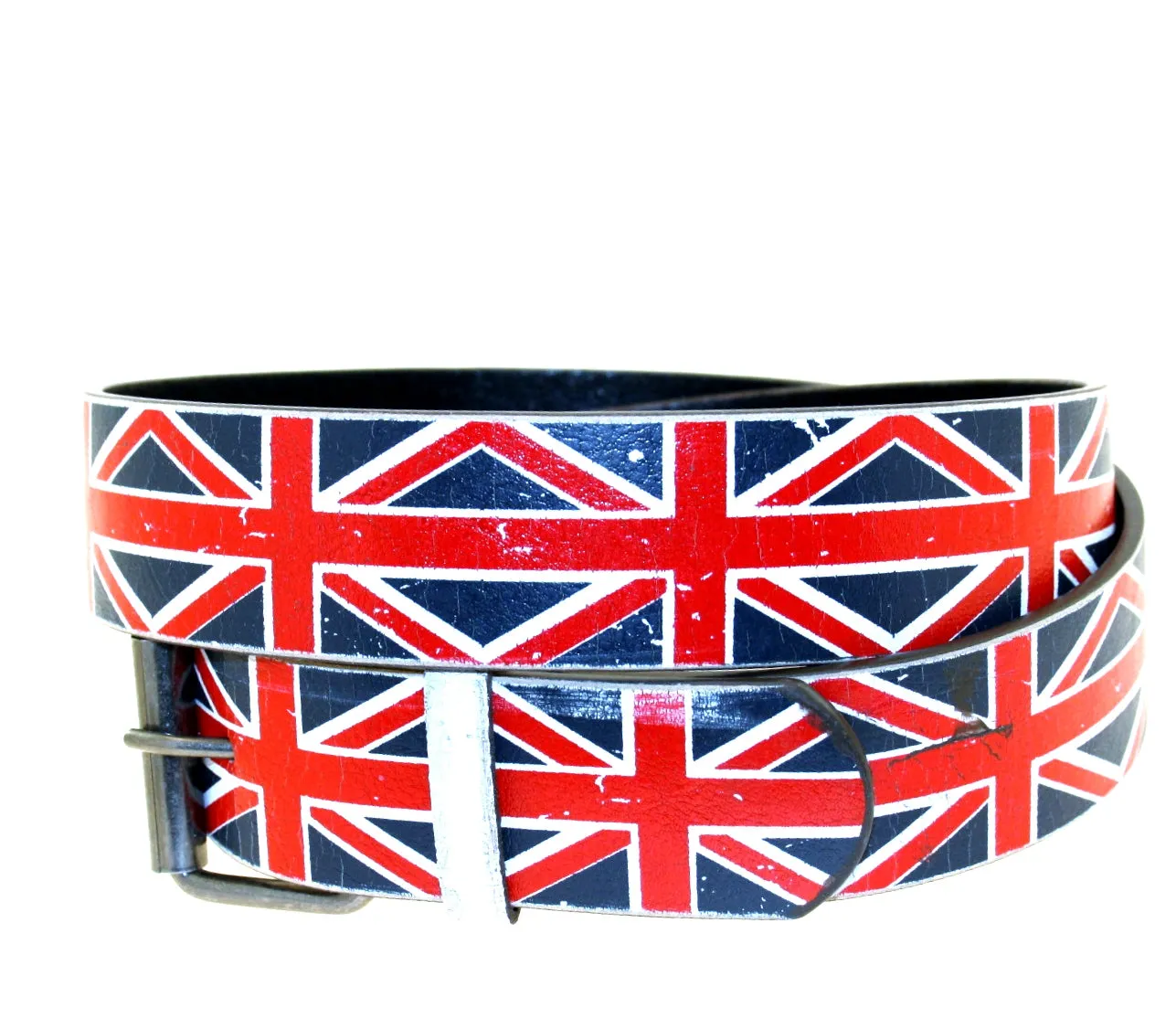 Printed Union Jack Print Belt
