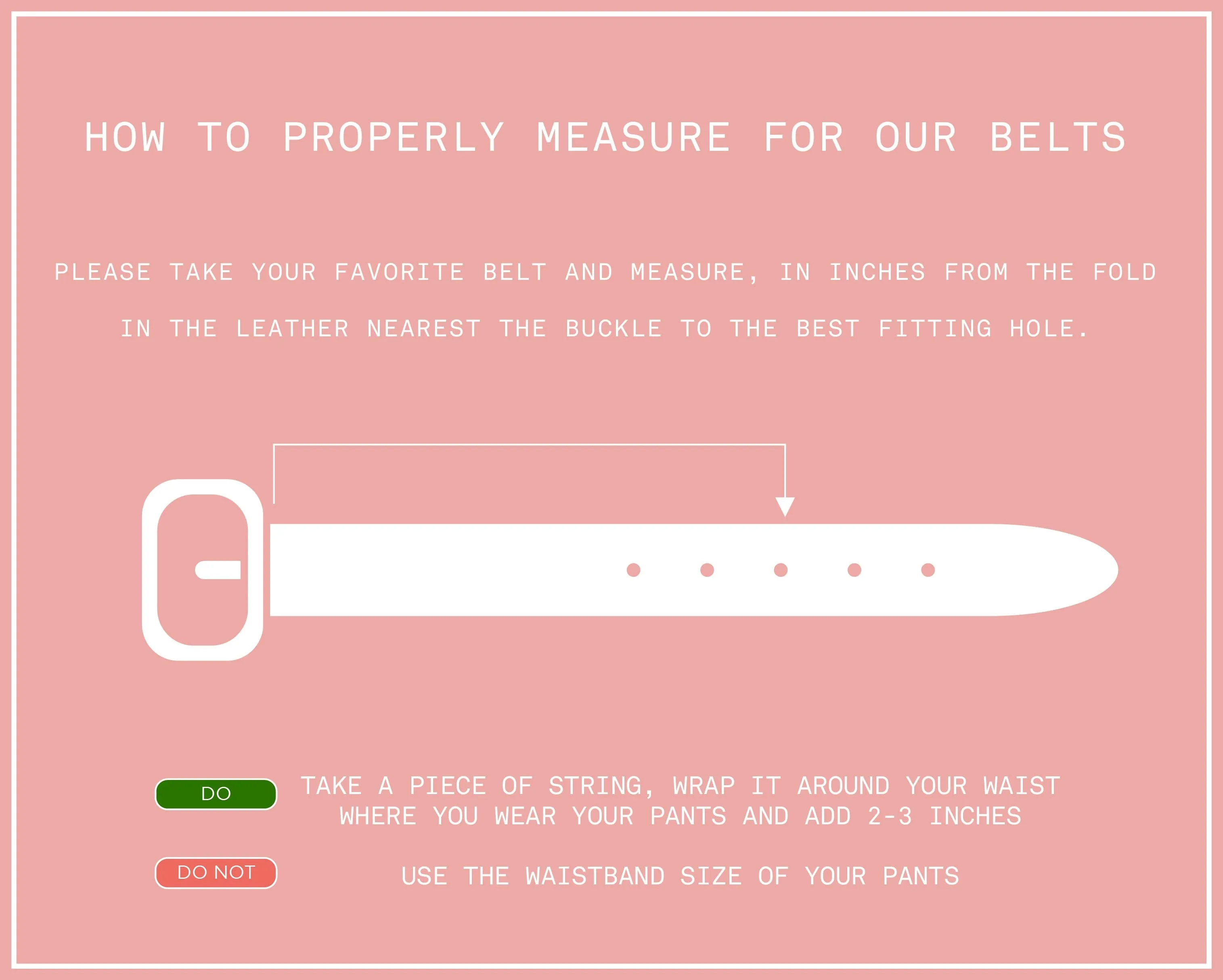 PRONG BELT