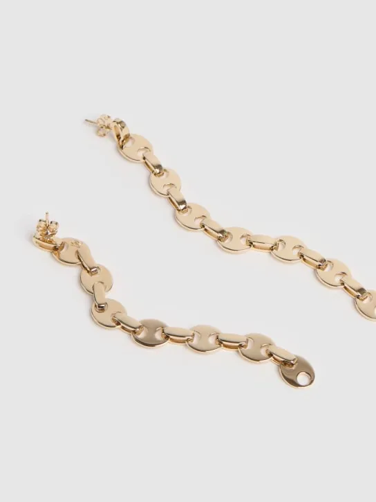 Rabanne   Eight Nano drop earrings 