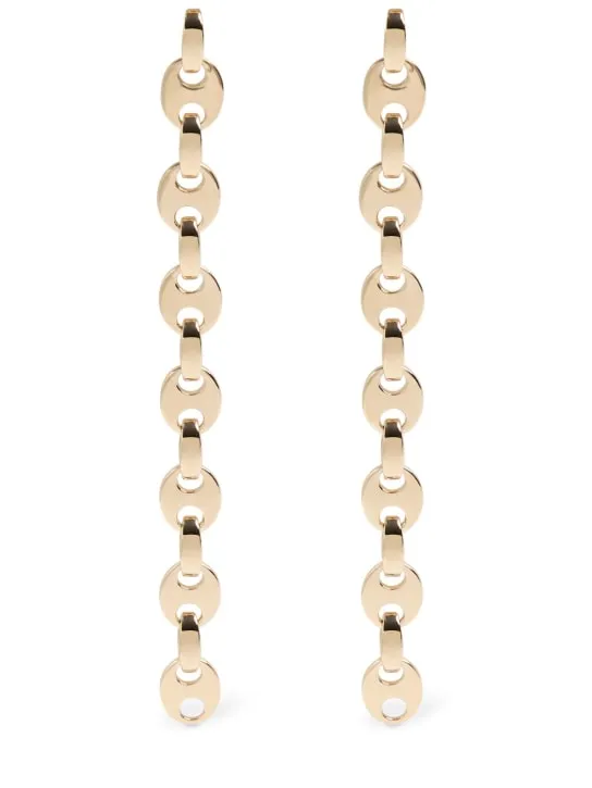 Rabanne   Eight Nano drop earrings 