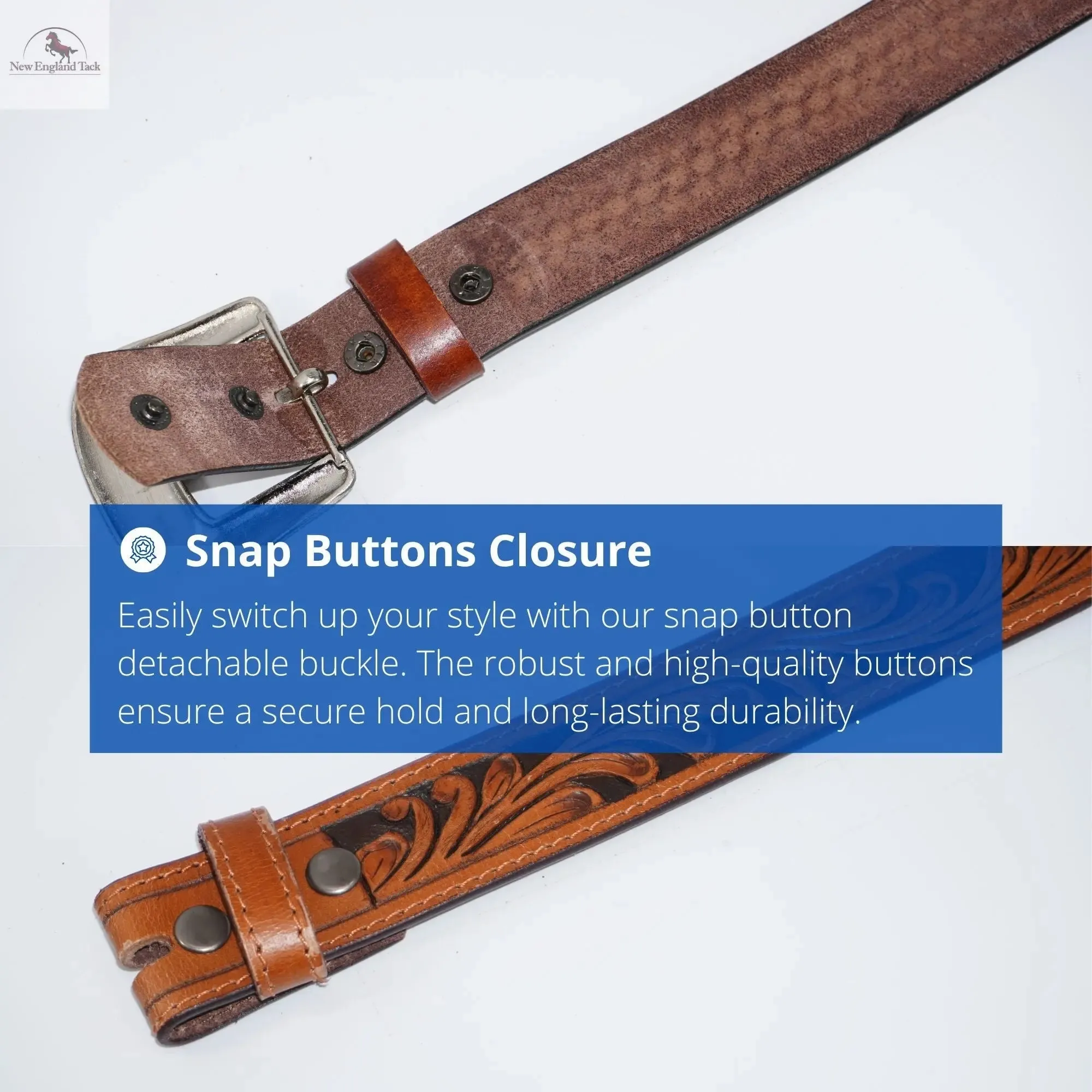 Resistance Full Grain Western Engraved Leather Belt Strap, 1-1/2" Wide Western Belt Leather Strap Floral Tooled Leather Belt Strap