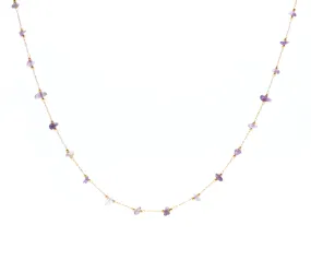 Salty Cali Drops of Energy Necklace - Amethyst