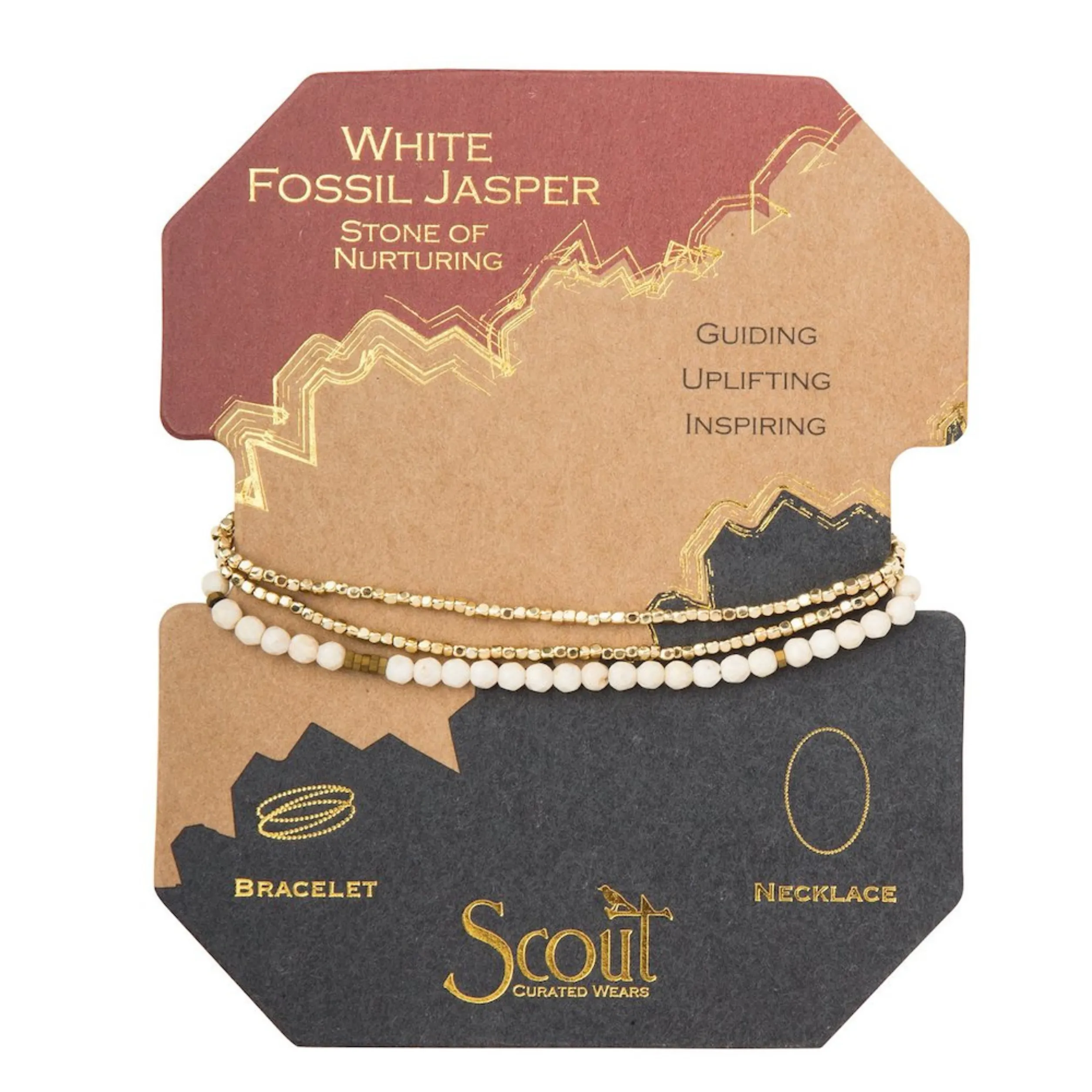 Scout Curated Wears Delicate Stone Wrap