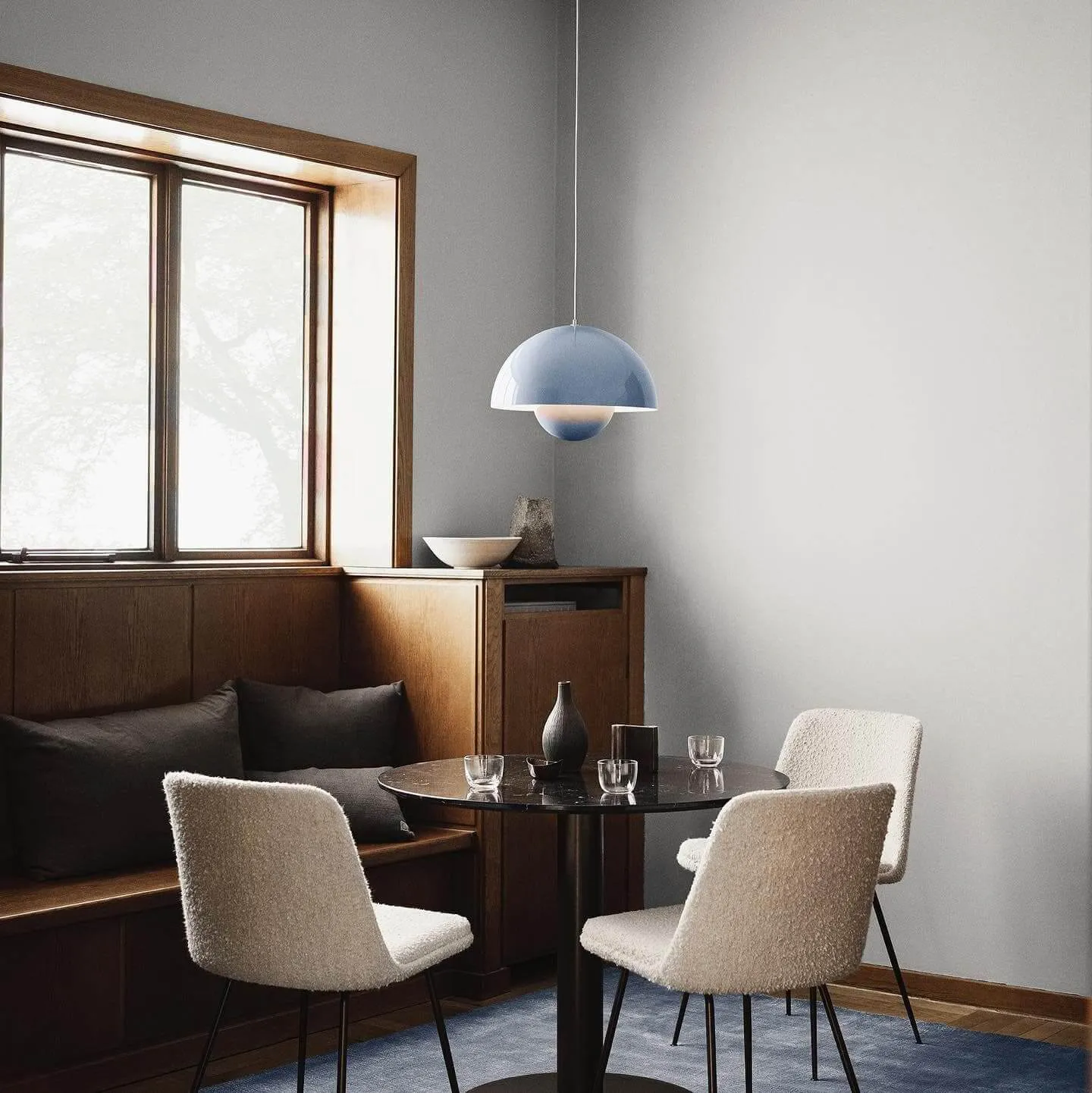 Semi-Circle Bedroom Pendant Light