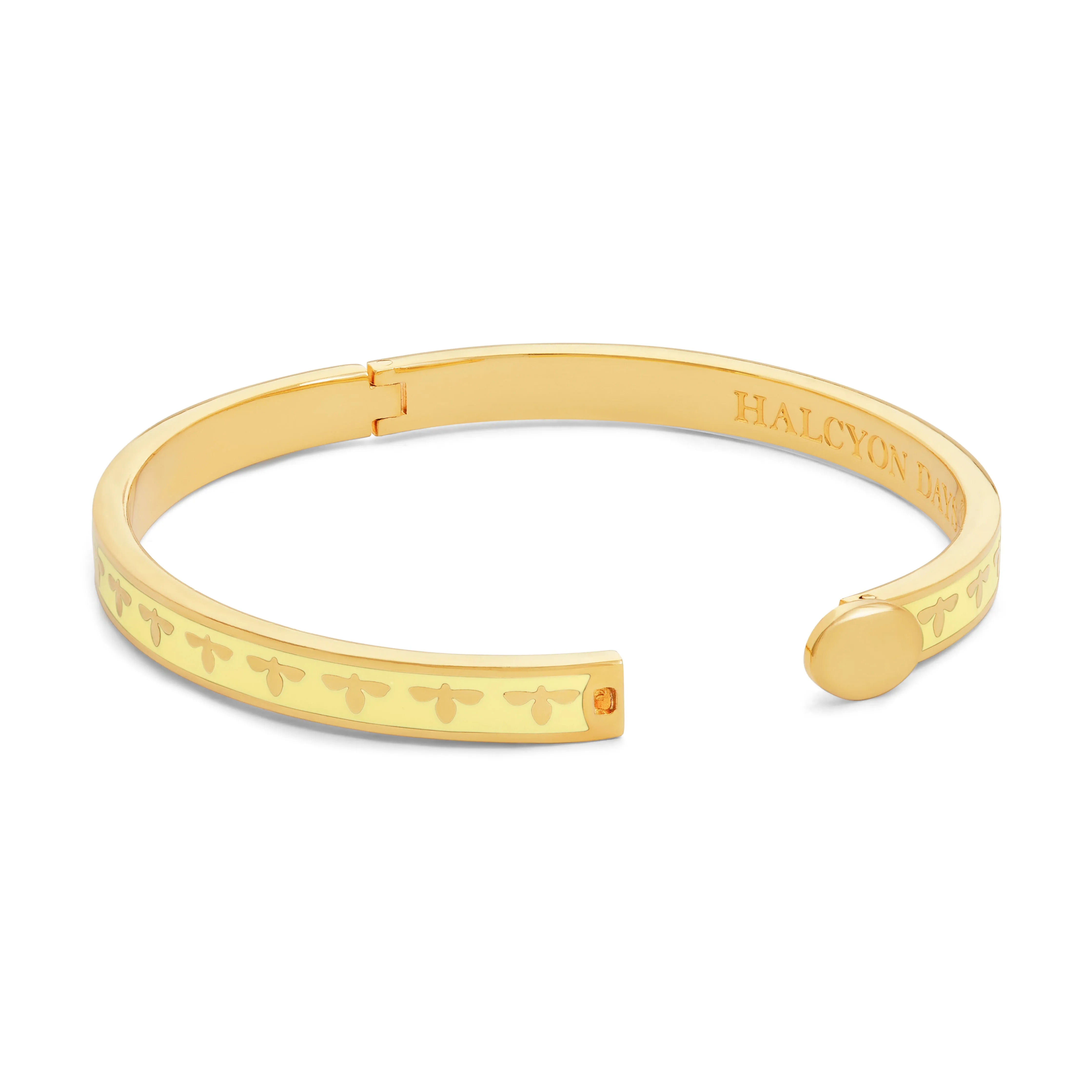Skinny Bee Buttercup & Gold Bangle