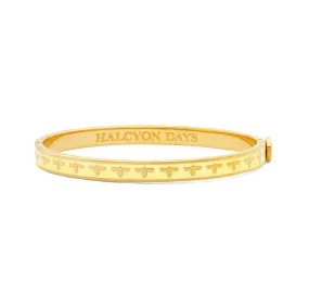 Skinny Bee Buttercup & Gold Bangle