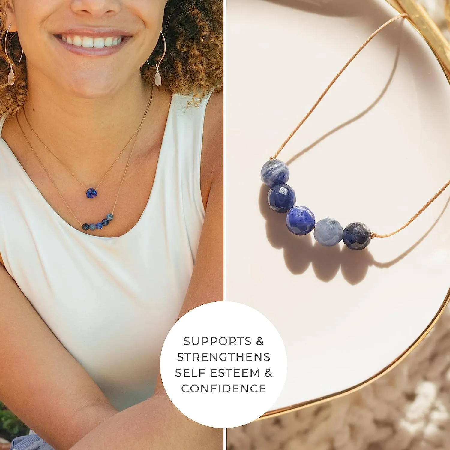 Sodalite Confidence Necklace