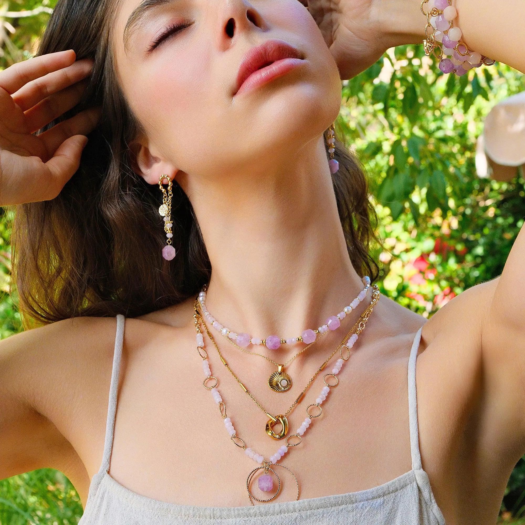 Spectrum Lavender Amethyst Necklace