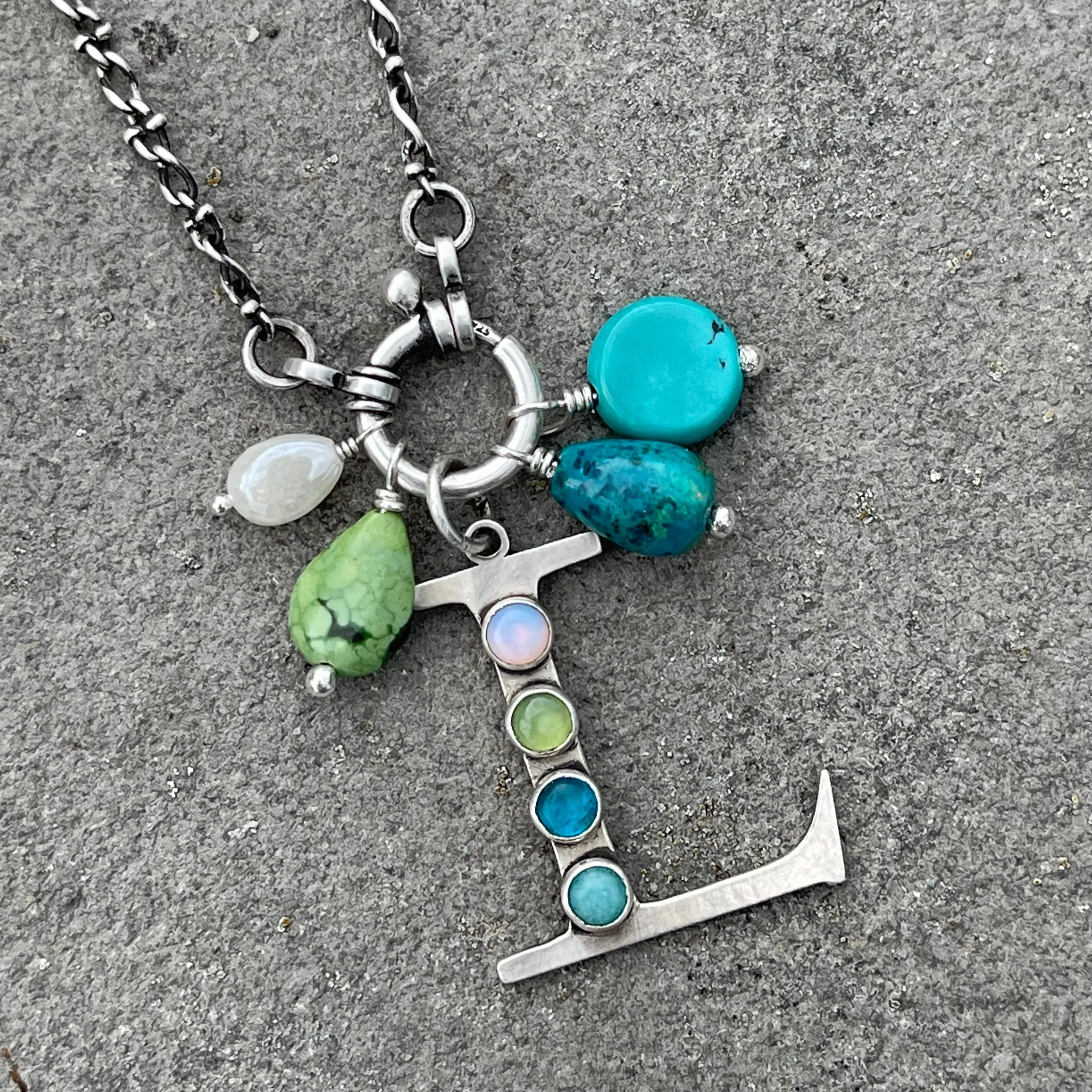 Sterling Silver Letter Charms