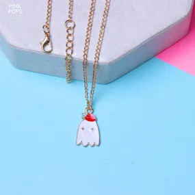Strawberry Ghost Pendant