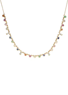 The Bonza Bezel Gem Necklace