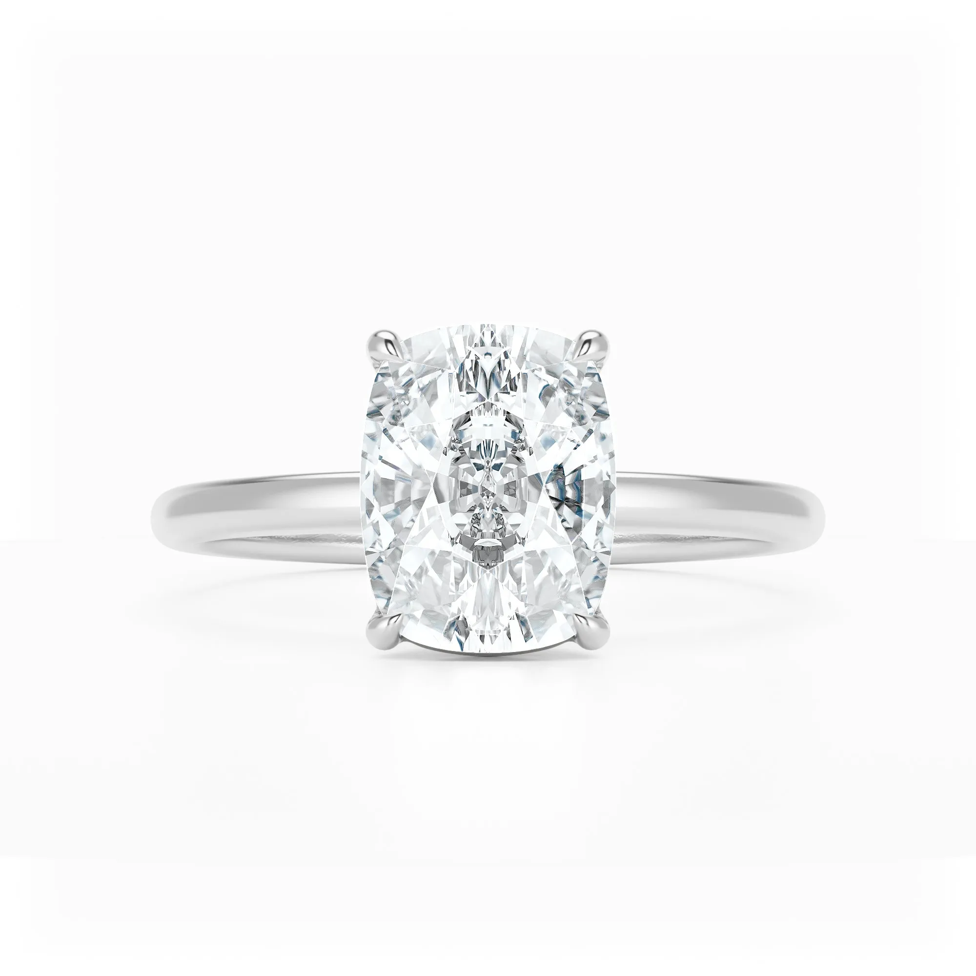 The Elongated Cushion Solitaire