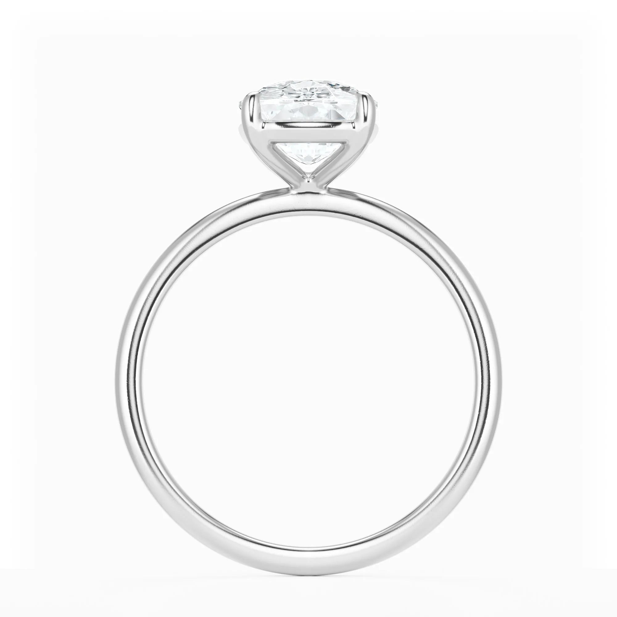 The Elongated Cushion Solitaire