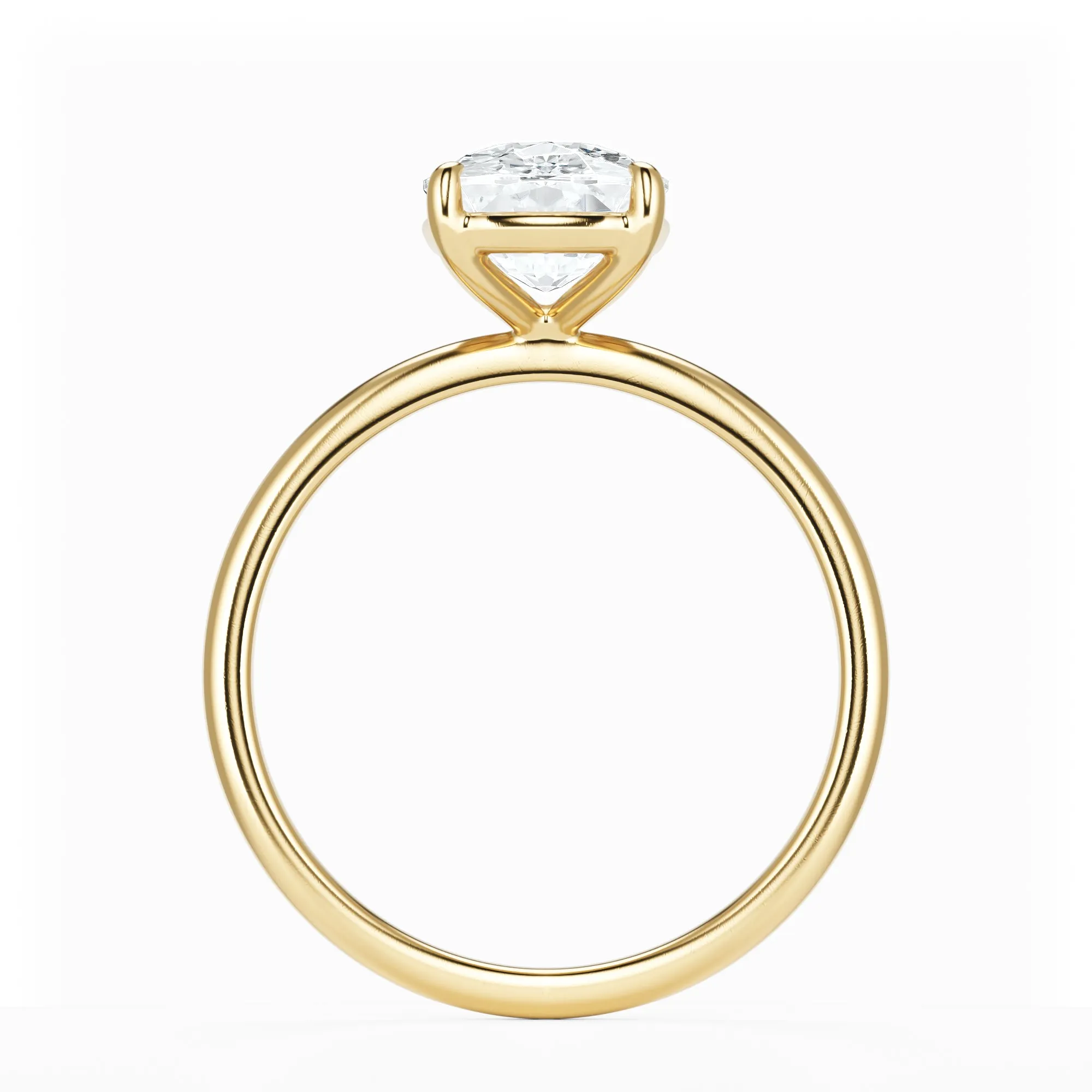 The Elongated Cushion Solitaire