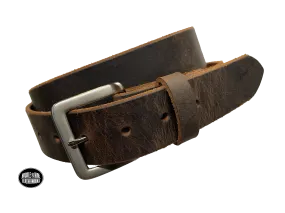 The Laramie Distressed Leather Belt