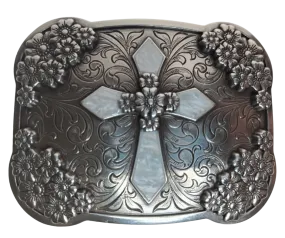The "Way of the Cross" Western Buckle