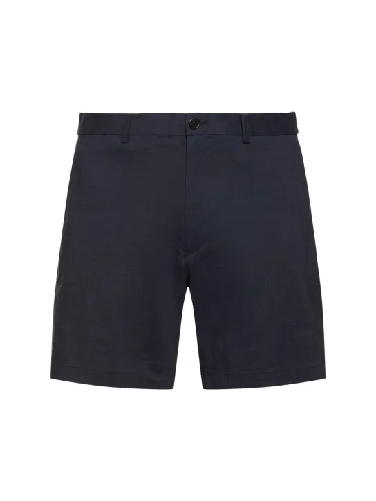 Theory   Curtis linen blend shorts 