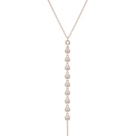 THIALH - Classic - Watery 18K Rose Gold plated Necklace