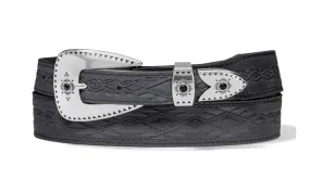 Tony Lama Black Dakota Belt
