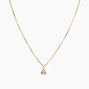 Trillion CZ Necklace