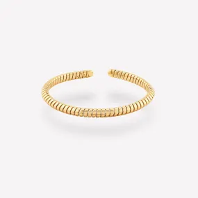 Trisolina Bangle Bracelet in 18K Yellow Gold