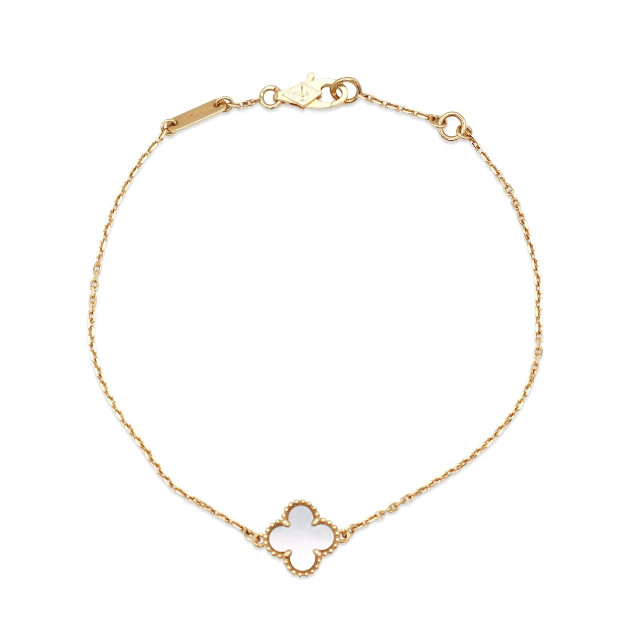 Van Cleef & Arpels Sweet Alhambra Bracelet - 18ct Yellow Gold