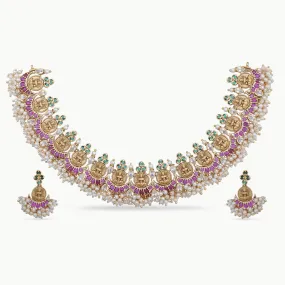 Vasvi Antique Necklace Set