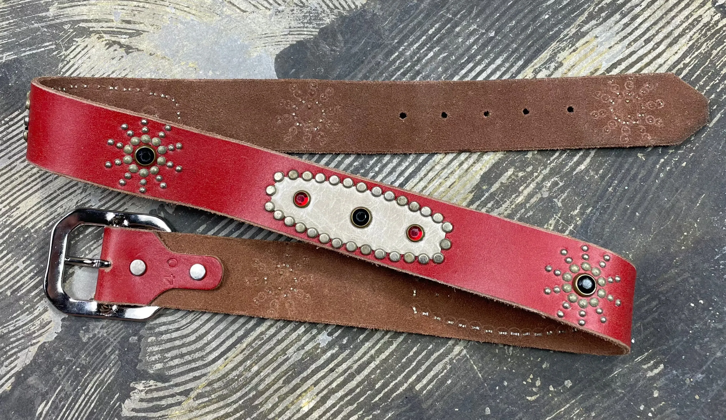 Vintage Custom Studded Belt (JYJ-02)