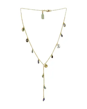 Yaeli Multi Gemstone Necklace