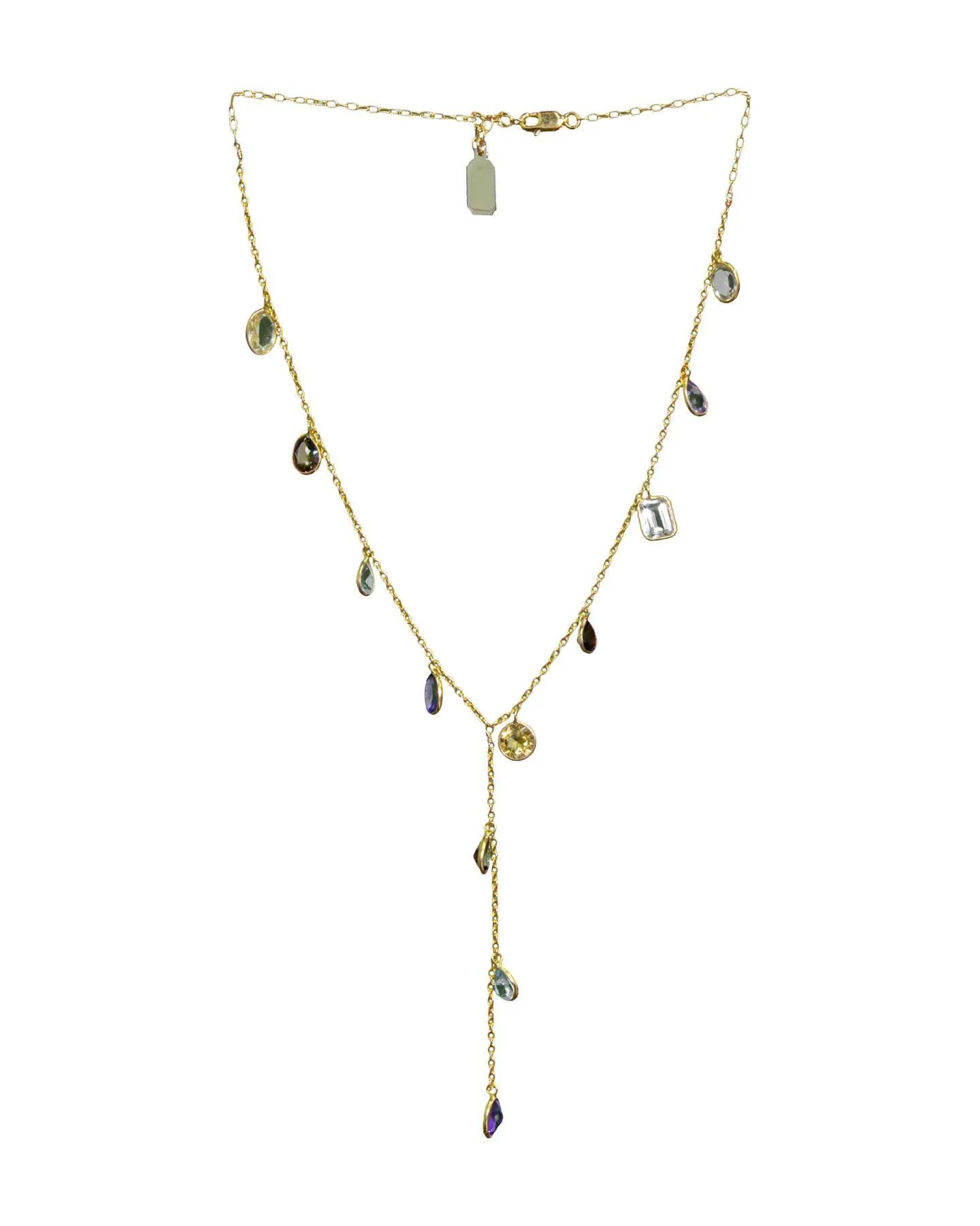 Yaeli Multi Gemstone Necklace