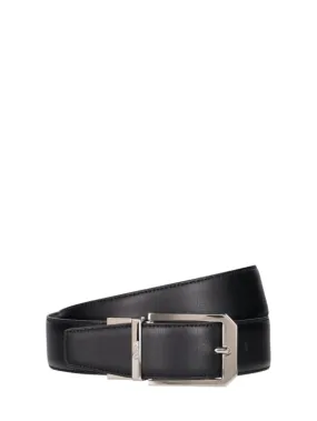 Zegna   3.5cm Reversible leather belt 